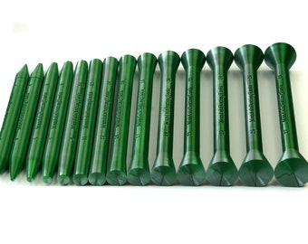 Plata verde, herramientas de punteado de mandala, herramientas de pintura de puntos, conjunto de herramientas de punteado para pintura de mandalas, conjunto de herramientas de punteado, herramientas de puntillismo