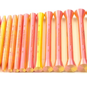 Yellow Pink Mandala Dotting Tools, Dot Painting Tools, Dotting Tool Set for mandala painting, dotting tool set, pointillism tools
