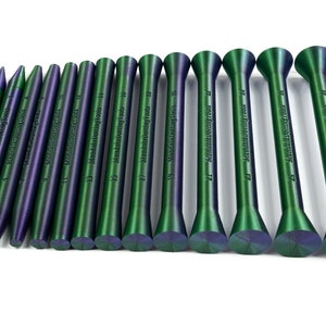 Purple Green Mandala Dotting Tools, Dot Painting Tools, Dotting Tool Set for mandala painting, dotting tool set, pointillism tools