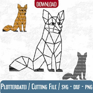 Plotter file * Fuchs geometric / polygon incl. silhouette