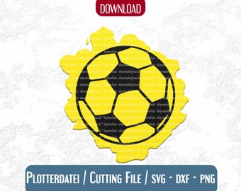 Plotter File * Splash - Soccer / Football Splashsvg dxf png | soccer player | vector soccer player | Download