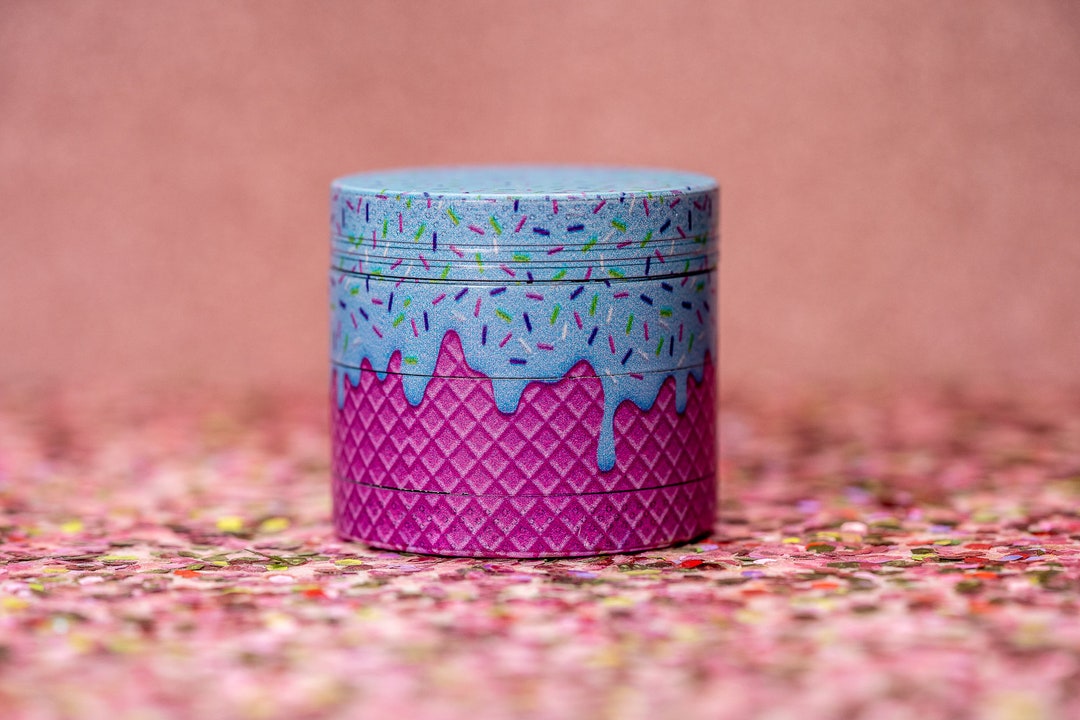 Pink Grinder, Herb Grinder, Cute Grinder, Girly Grinder, Retro Grinder