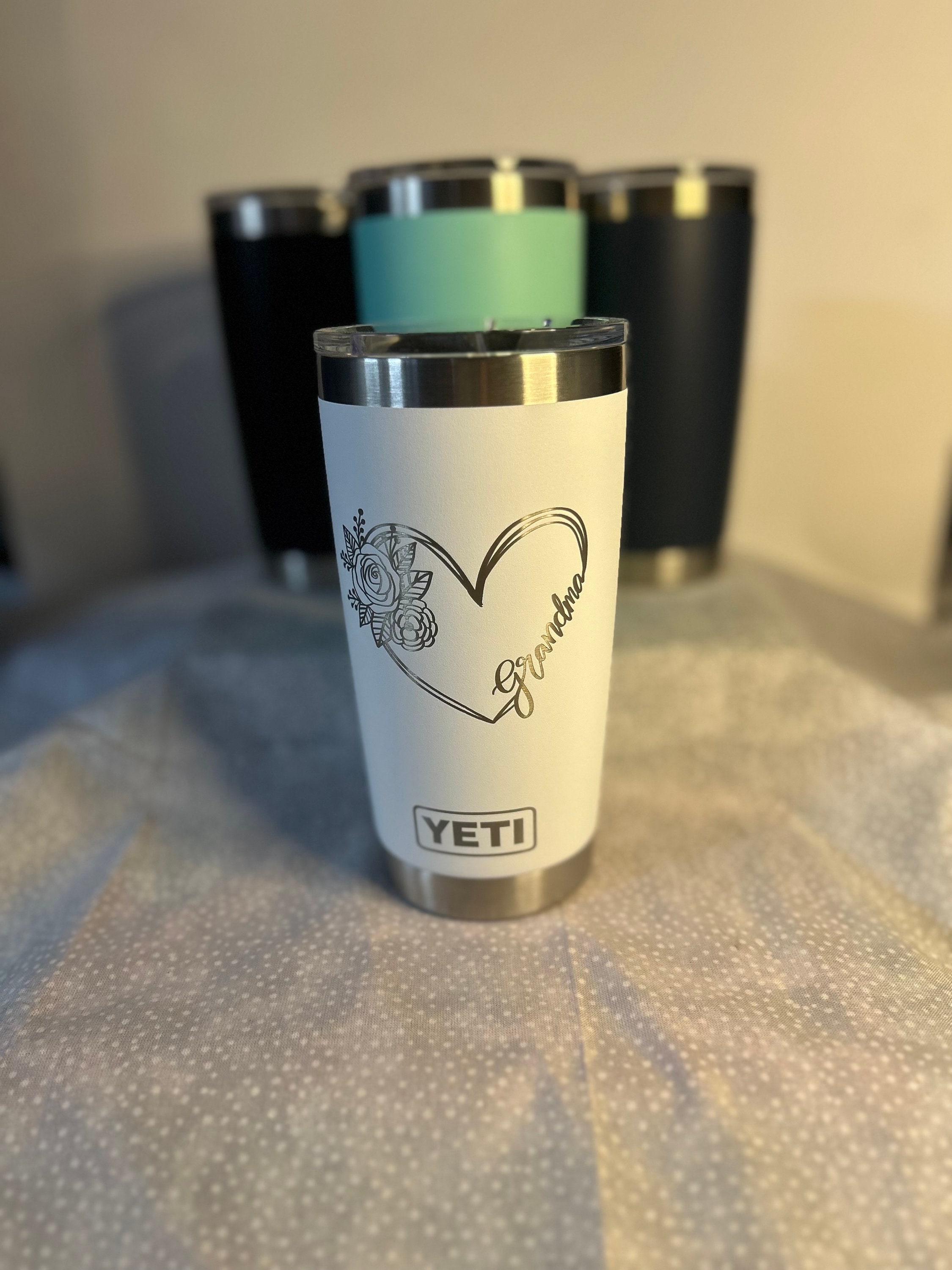 Grandma's My Name, Spoiling Is My Game - Custom Engraved YETI Tumbler –  Sunny Box