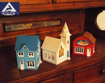 Svg files THE COAST VILLAGE set of lanterns