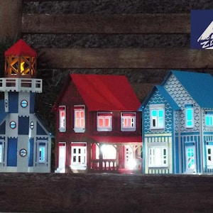 svg datei THE COAST VILLAGE Zusätzlicher Satz von Laternen
