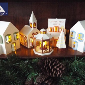 SVG 3D Cristmas Village