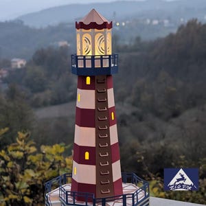 3D SVG and studio files Lighthouse Lantern image 5