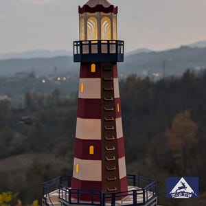 3D SVG and studio files Lighthouse Lantern image 10