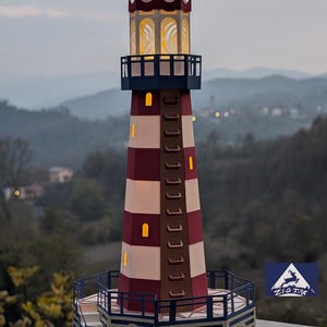 3D SVG and studio files Lighthouse Lantern image 4