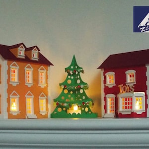 3D SVG The Jingle Bells Village parte 1 La tienda de juguetes