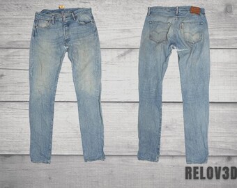Levis 501 W34 L36 | Etsy