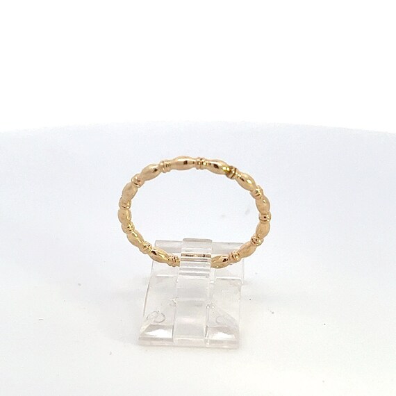 12k Gold Filled Ring Size 8 | Stackable Ring | Af… - image 8