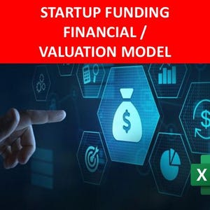 Startup Funding Financial / Valuation Model