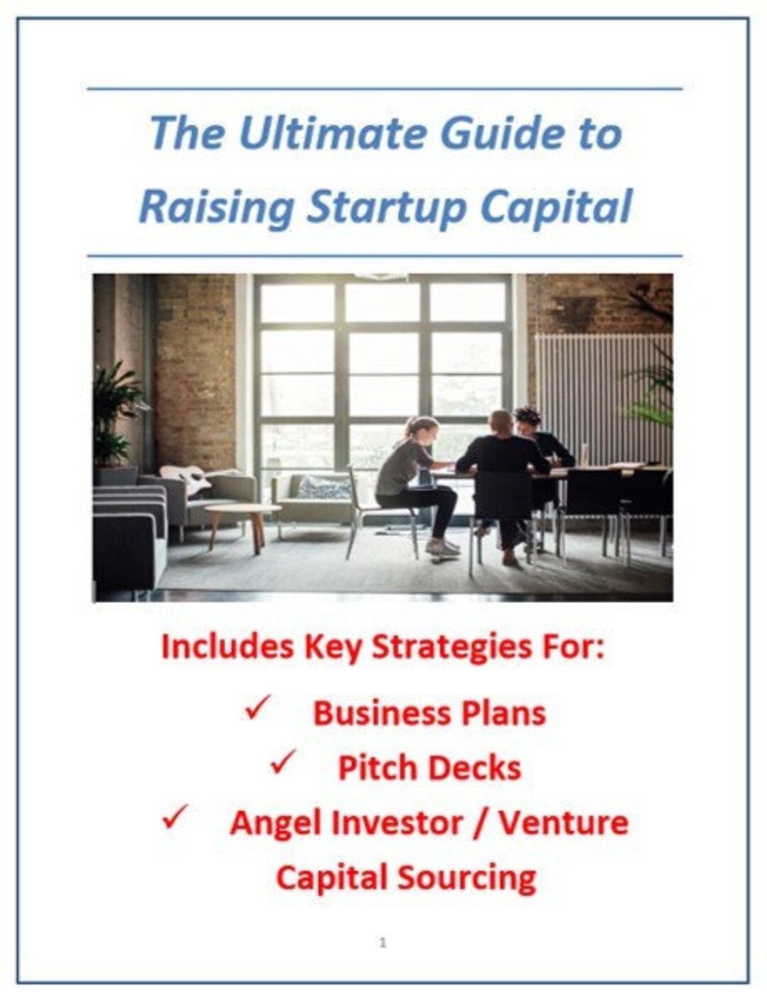 Guide to Raising Startup Capital 2024 Edition - 160 Pages - Etsy