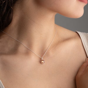 Yellow Topaz Necklace 925 Silver Sterling | Timeless Elegance | November Birthstone