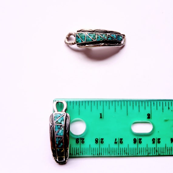 Vintage Native American Artisan 925 Sterling Silv… - image 2