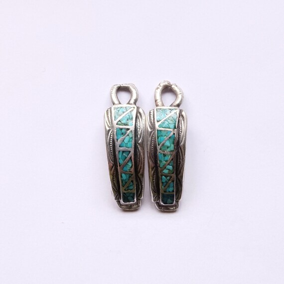 Vintage Native American Artisan 925 Sterling Silv… - image 1