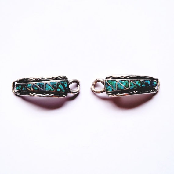 Vintage Native American Artisan 925 Sterling Silv… - image 10