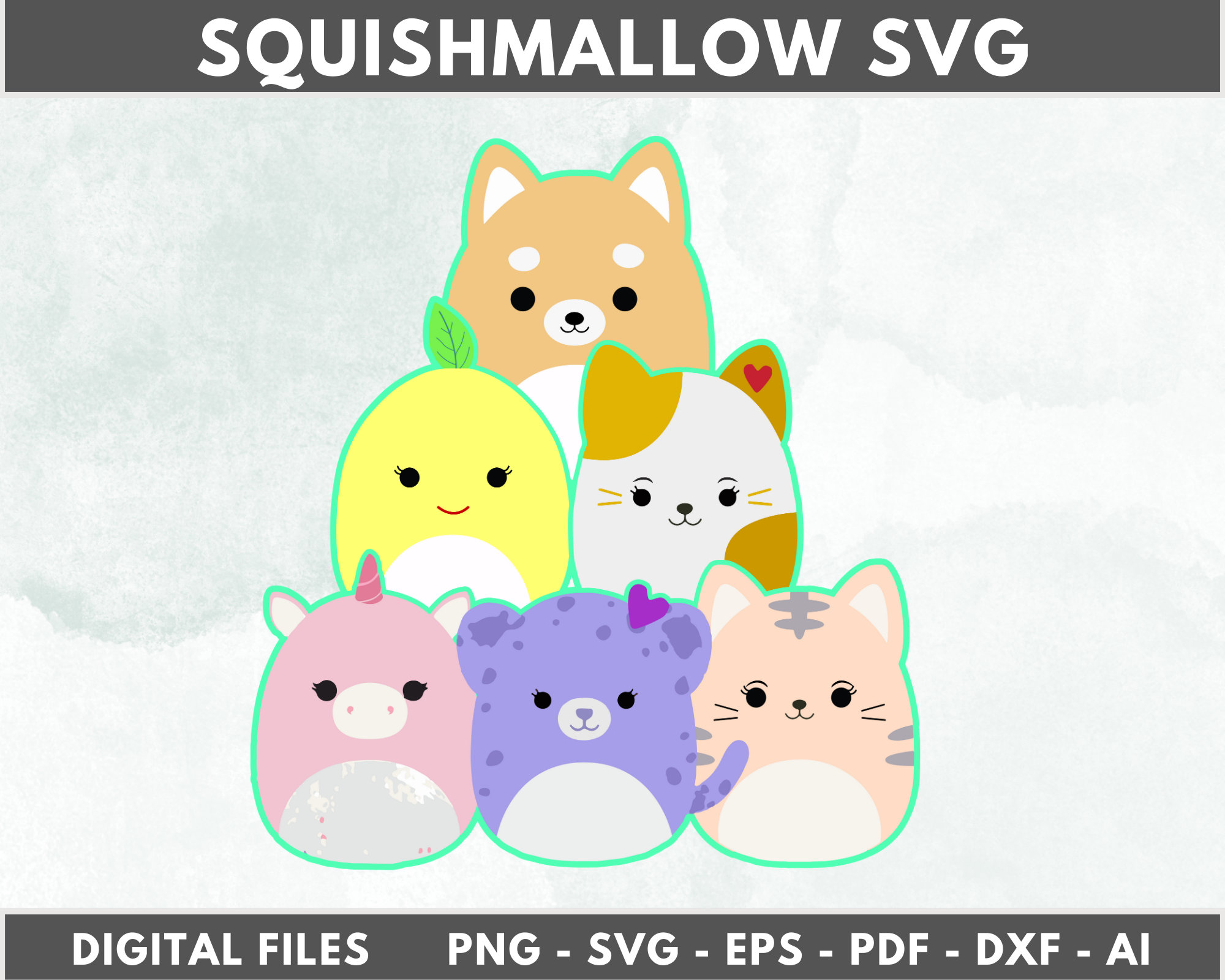 Squishmallow Svg Squishmallow Png Squishmallow Png Clipart - Etsy Ireland