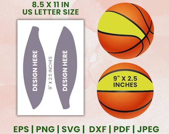 Modèle de panneau de basket-ball Svg, modèle de panneau de basket-ball vierge, habillage de basket-ball personnalisé, modèle de panneau de basket-ball modifiable sur toile