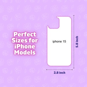 Phone Case 15 template, 15 Pro Case sublimation template, iPhone 15 pro max template, phone 15 plus case template, Phone case template image 2