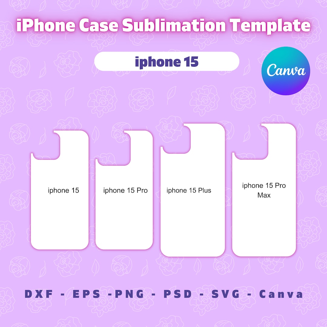 IPhone 15 Series Case Template IPhone 15 Pro Case Template SVG Dxf iphone-15-series-case-template-iphone-15-pro-case-template-svg-dxf