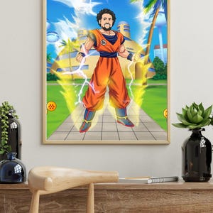 Dragon ball z picture frame - Etsy 日本
