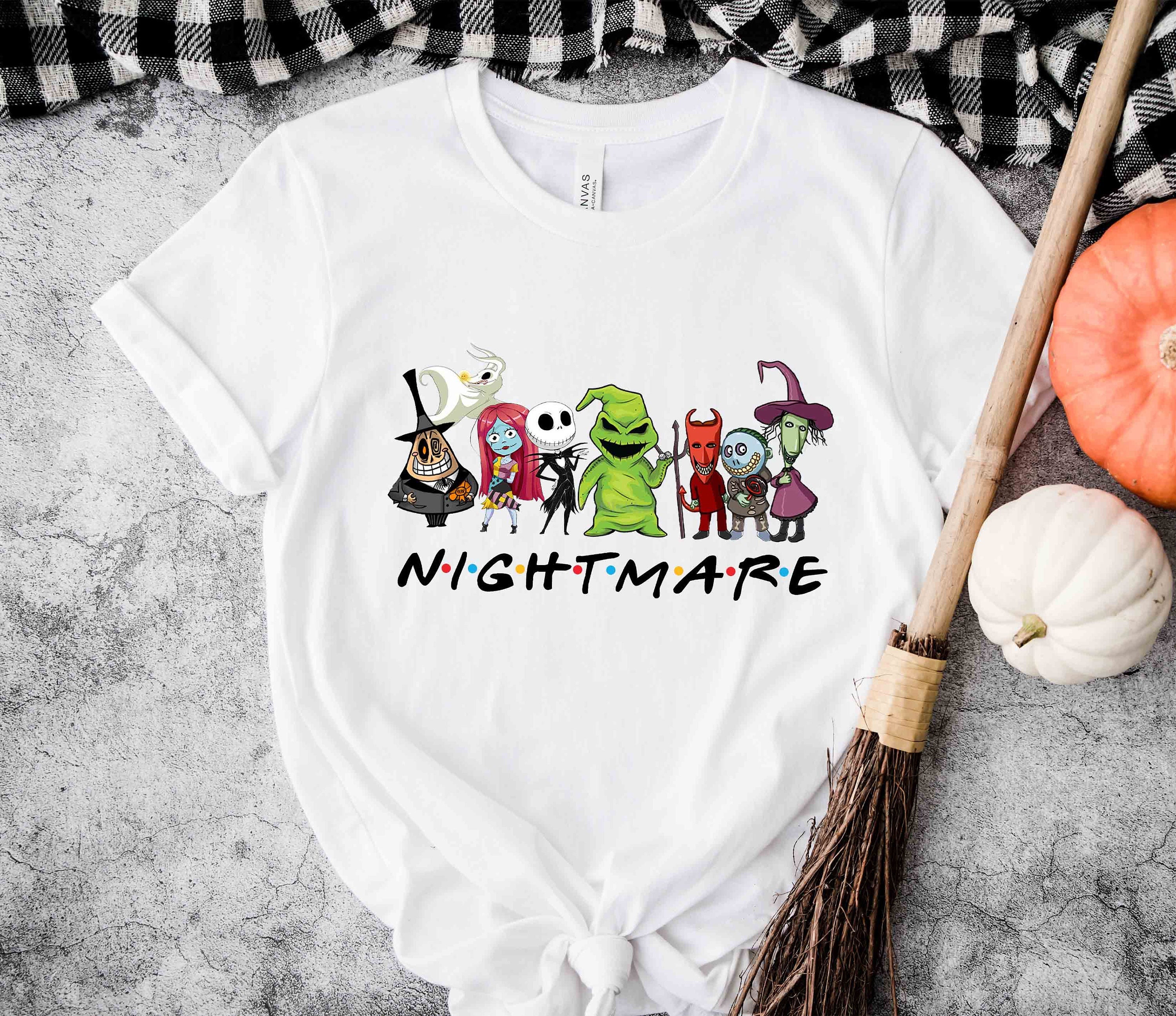 Discover Nightmare Before Christmas Friends T-Shirt