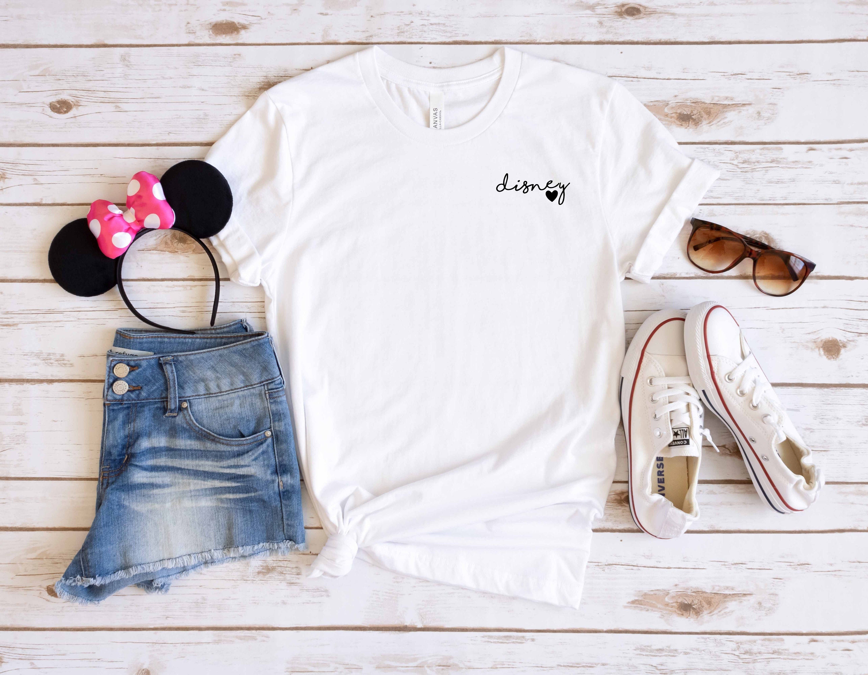 Discover Disney T-shirt, Disney Pocket Shirt, Cute Disney Shirt, Graphic T-Shirt