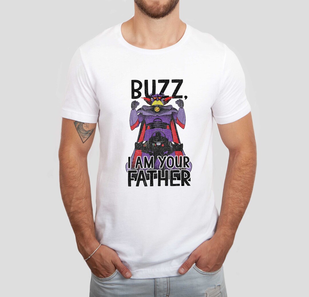 Retro Zurg and Buzz I Am Your Father Shirt, Toy Story Dad Tshirt