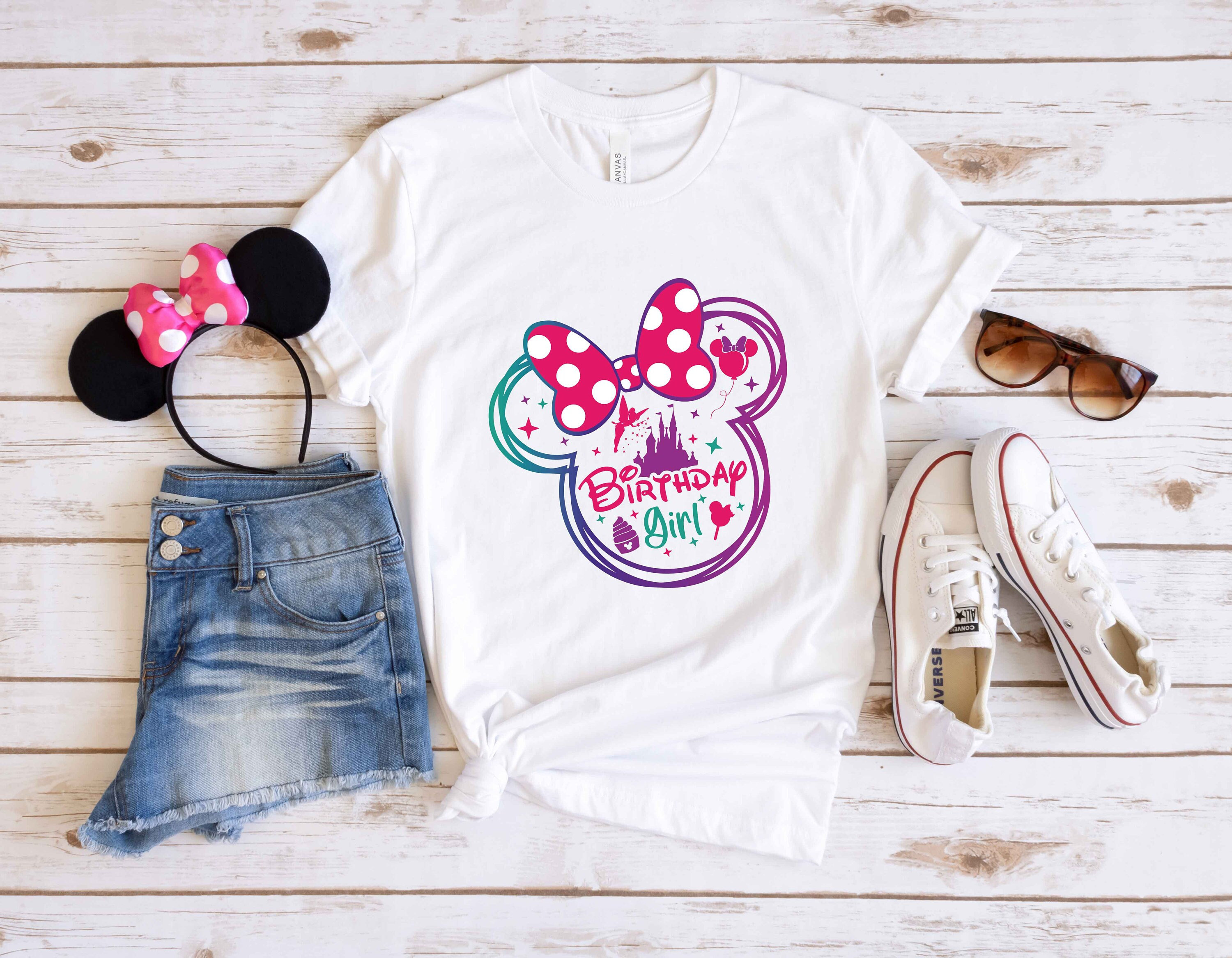 Discover Disney Geburtstag Minnie Personlisierte T-Shirt