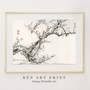 Arte minimalista de la pared japonesa / Arte de la pared Japandi / Impresión digital japonesa / Arte imprimible asiático / Arte de la pared escandinavo / Arte de la pared Wabi Sabi