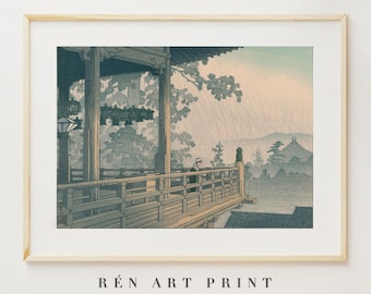 Japanese Wall Art | Vintage Japanese Printable Art | Asian Printable Wall Art | Japanese Woodblock Print | PRINTABLE DIGITAL DOWNLOAD