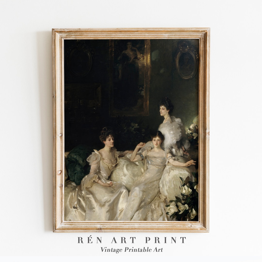 Victorian Women Oil Painting Print Antique Portrait Wall Art digital victorian-women-oil-painting-print-antique-portrait-wall-art-digital