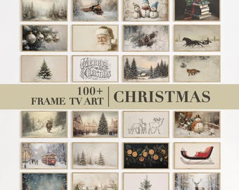 100+ Christmas Frame TV Art | Winter Holiday Decor (Digital Download)