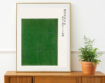 Japanese Art Print | Asian Printable Wall Art | Antique Japanese Art Digital Download | Japandi Wall Art | Japanese Woodblock Prints