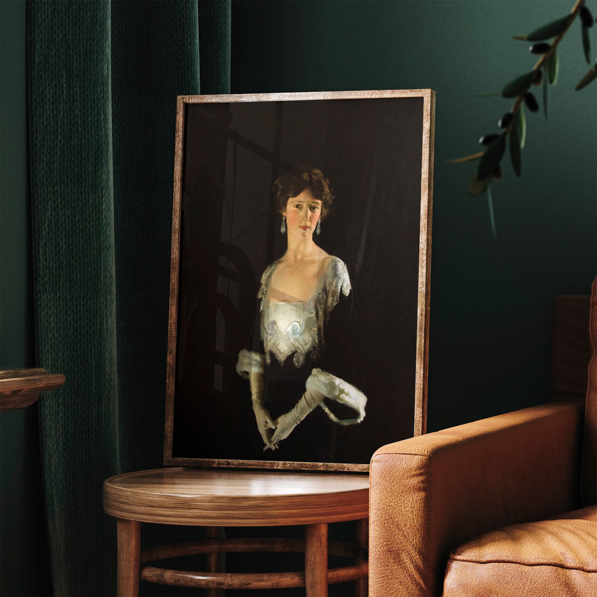 Antique Victorian Woman Portrait Print | Moody Wall Art (digital ...