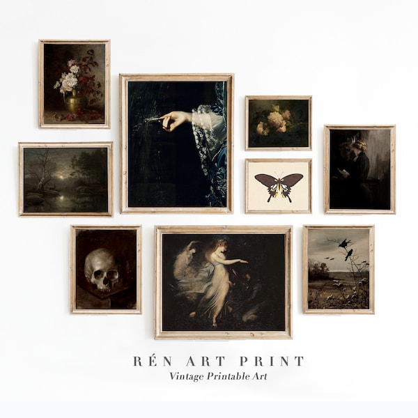 Victorian Wall Art Etsy