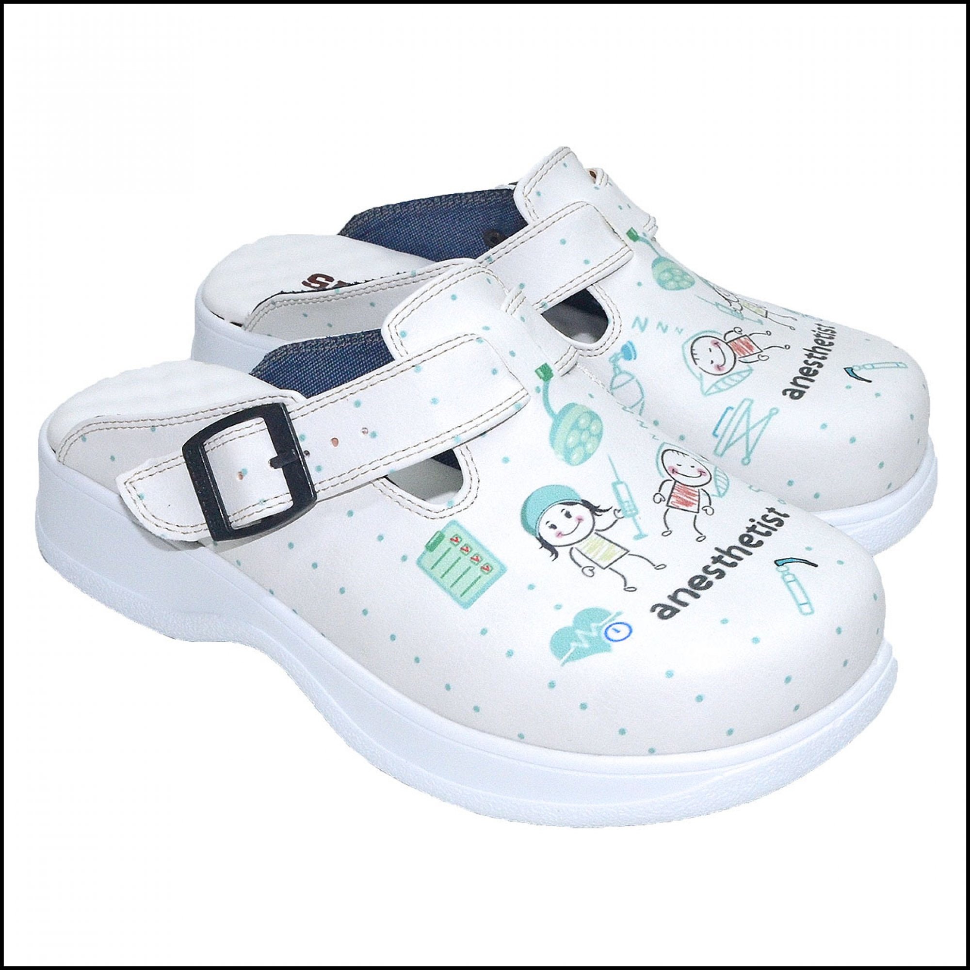 Anesthesiologist Clogs Anesthetist Shoes Anesthesia High Etsy