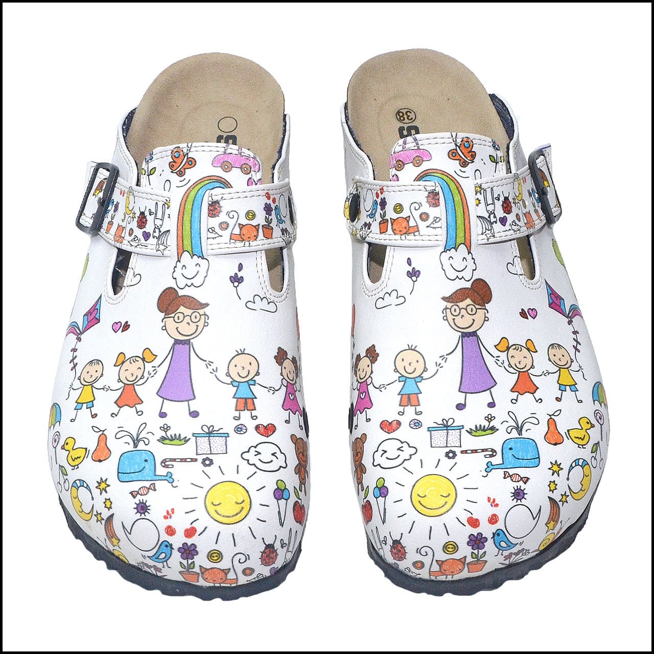 Zuecos para profesoras hot sale