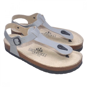 Leather Gladiator Sandals: Anatomical Beach Flip Flops