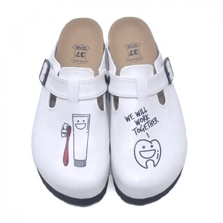 SECHRITE Zoccoli Graffiti Unisex, Sandali Sportivi Antiscivolo Per Esterno, Casa E Spiaggia