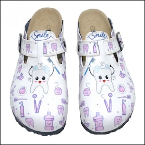 Dentist Shoes, Dental Clogs, Dentist Gifts, Dental Hygienist