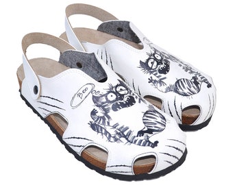 Verspieltes Katzen - Boo! - Unglaublich bequeme Damenclogs