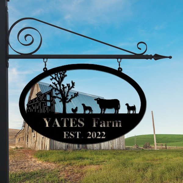 Metal Farm Art Etsy