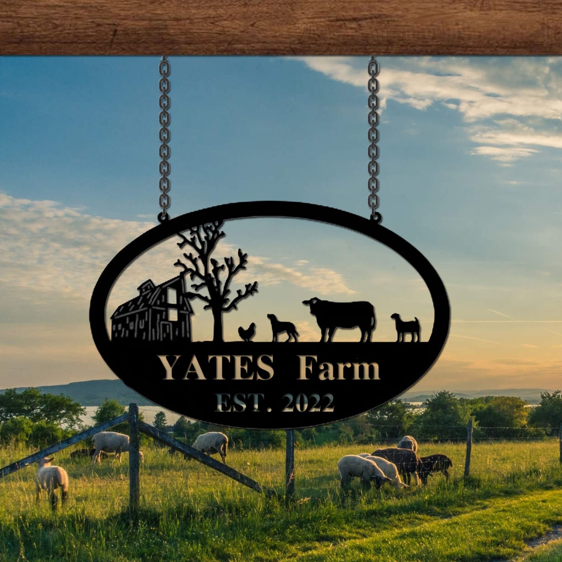 Custom Metal Farm Sign Metal Farm Sign Metal Ranch Sign Metal - Etsy