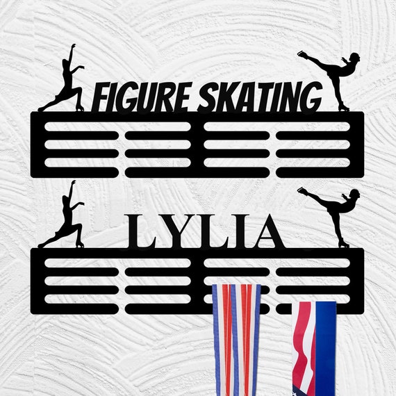 SUPERDANT Porte-médailles De Patinage Artistique Noir En