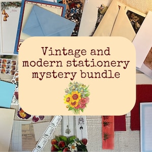 Vintage and Modern Stationery Mystery Bundle