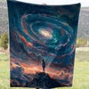 Astral Glow Throw Blanket