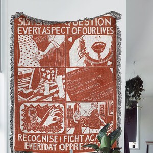 Feminist tapestry outlet